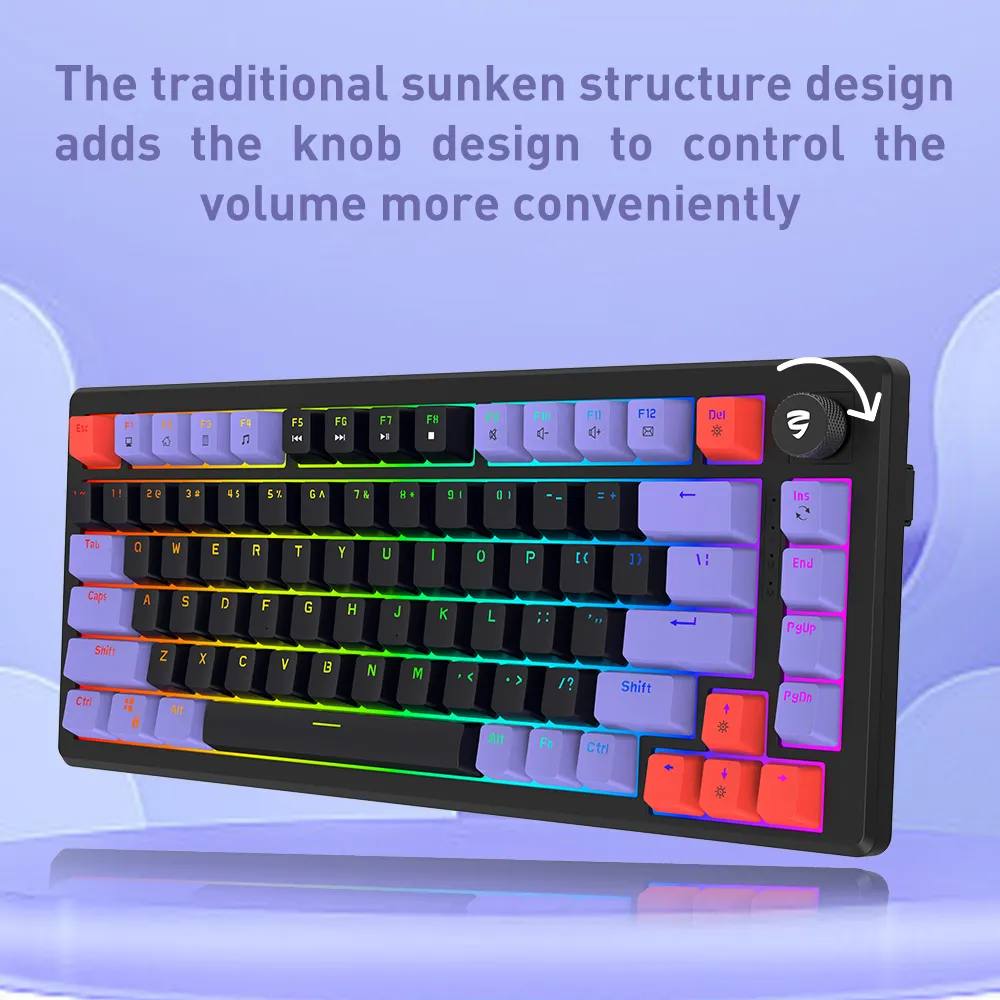 Custom Best Gaming Keyboard Manufacturer KY-MK88B Keyceo 5