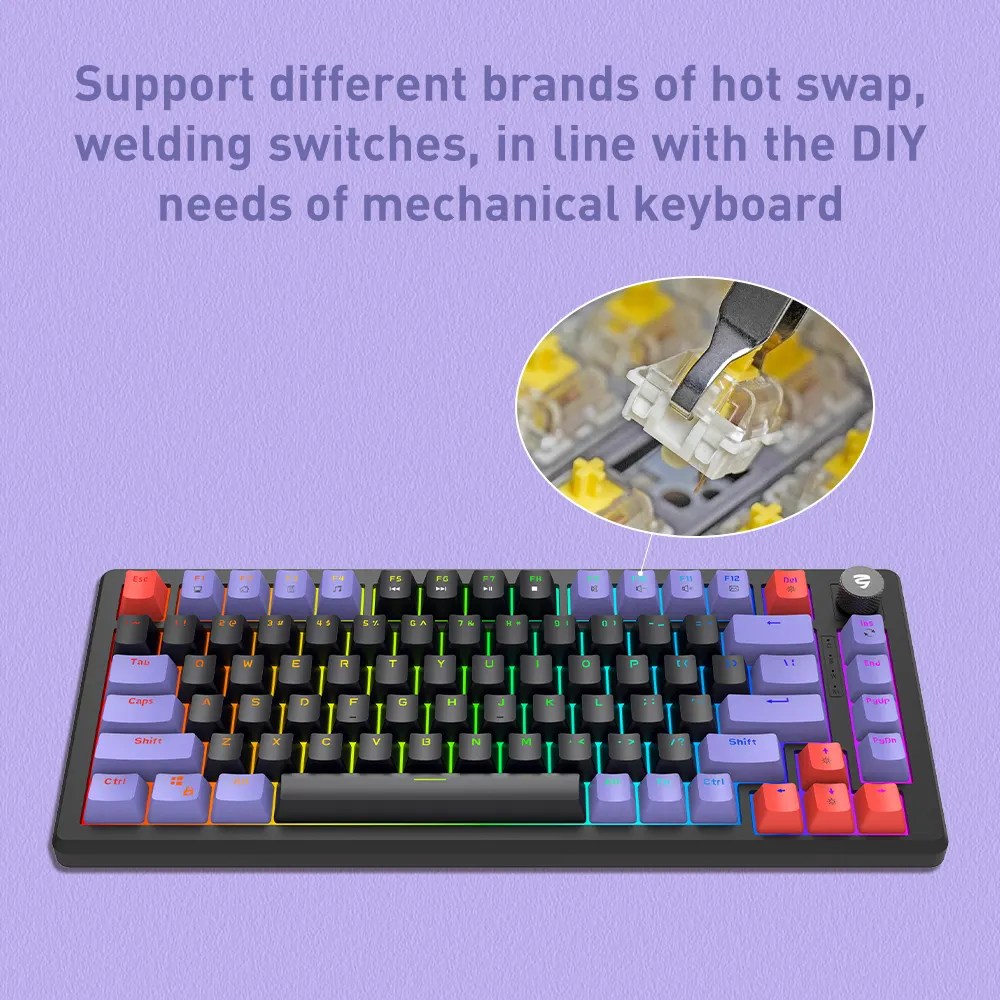 Custom Best Gaming Keyboard Manufacturer KY-MK88B Keyceo 6