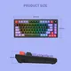 Custom Best Gaming Keyboard Manufacturer KY-MK88B Keyceo 9