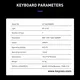 OEM Keyboard KY-M670WBRS - - Keyceo 10