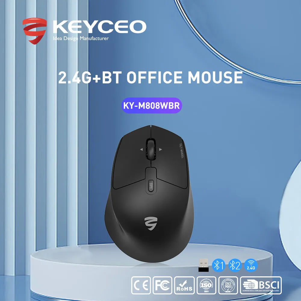 Best Mechanical Keyboard Manufacturers KY-M808WBR - - Keyceo 3