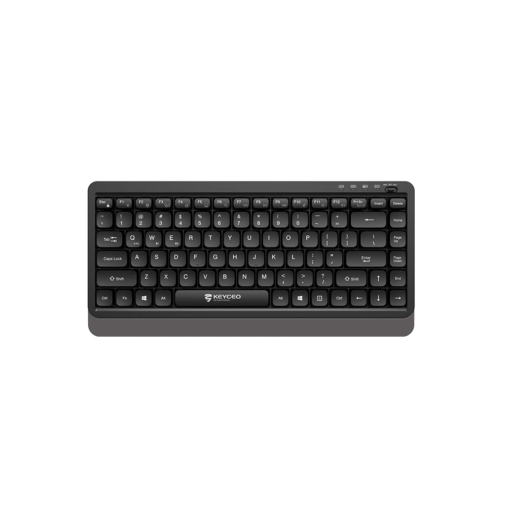 Clavier de bureau silencieux double Mode KY-K681 G + BT, conception ergonomique avec boutons multifonctions, accessoires informatiques, 2.4 1