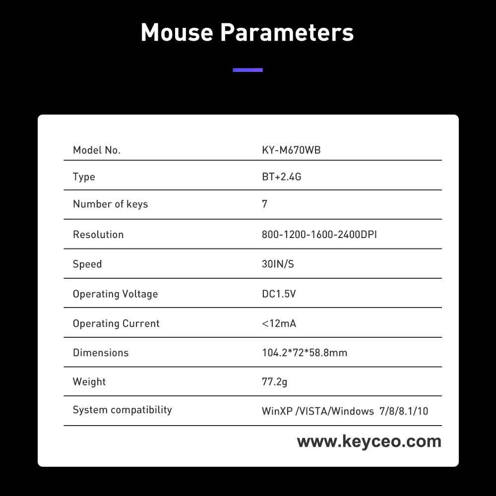 Oem Mouse Ergonomic Mouse Keyceo 9