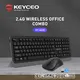 Gaming Keyboard and Mouse Officeworks Wireless Keyboard & Mouse Combo by Keyceo 2