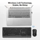 Gaming Keyboard and Mouse Officeworks Wireless Keyboard & Mouse Combo by Keyceo 5