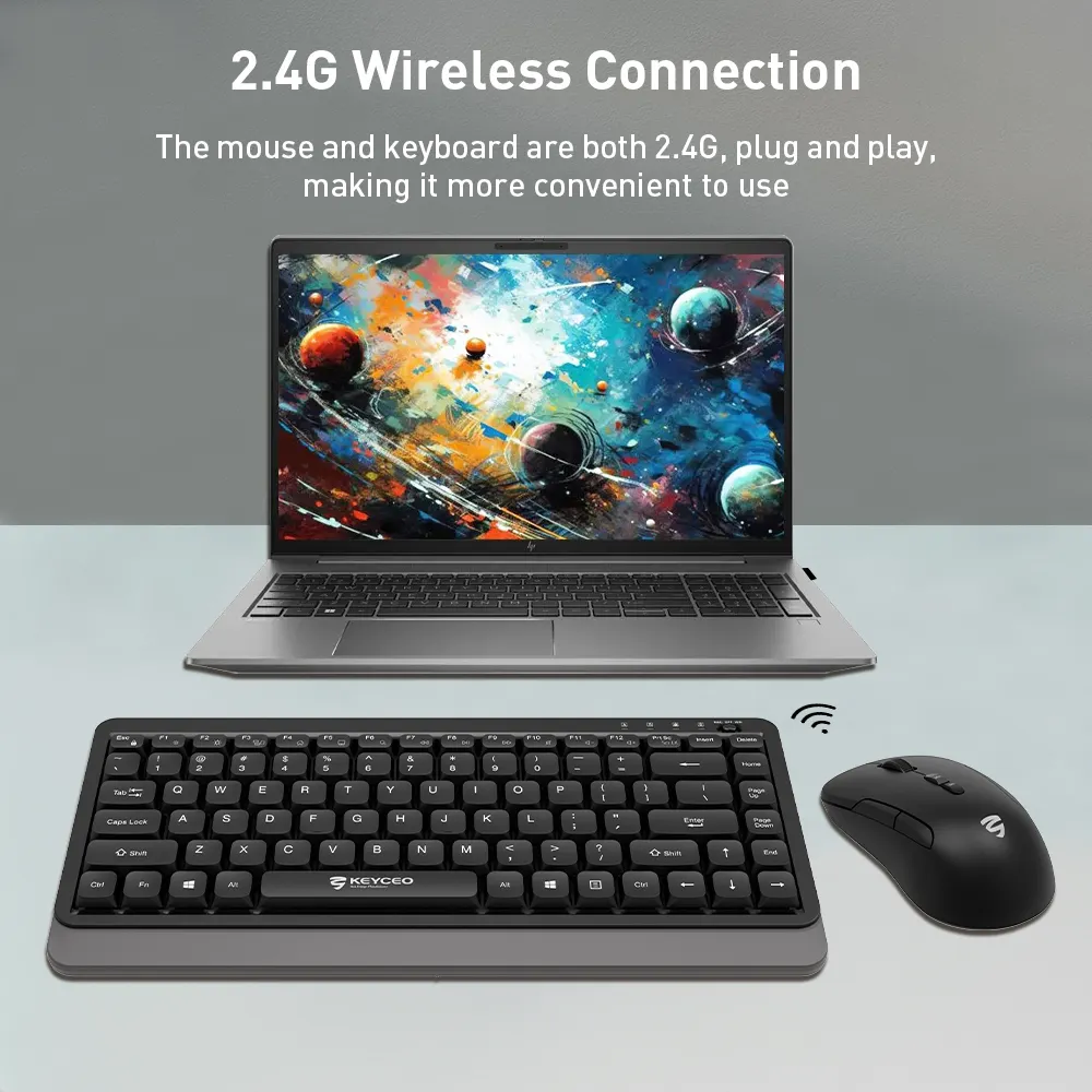 Office Works Keyboard Mouse KY-4630 - - Keyceo 5