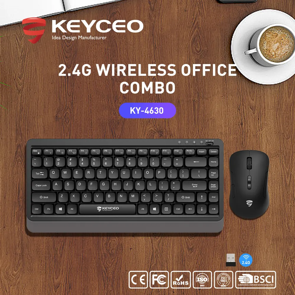 Office Works Keyboard Mouse KY-4630 - - Keyceo 2