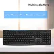Office Works Keyboard and Mouse Wireless 2.4G+BT WIRELESS COMBO - - Keyceo 7
