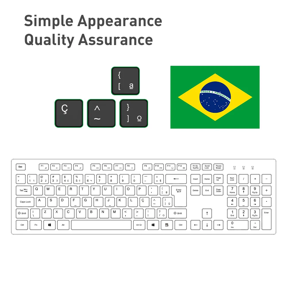 Keyboard and Mouse Combo 2.4G OFFICE COMBO by Keyceo-1 7