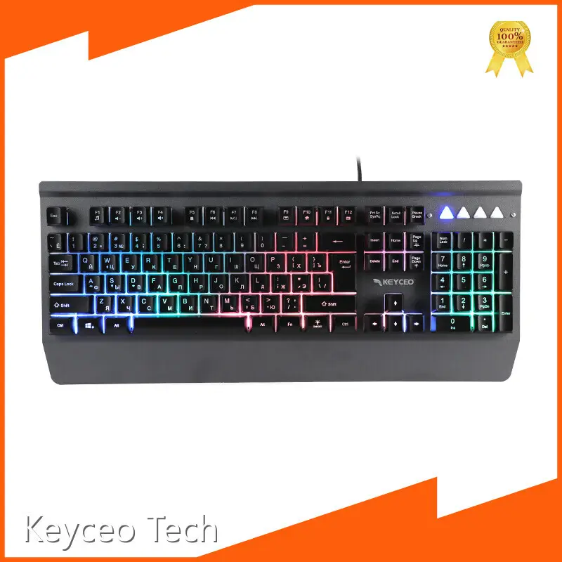 Pro Gaming Keyboard Aw768 Support All the Languange USB Warranty Keyceo 1