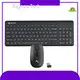Quiet Wireless Keyboard and Mouse Keyceo 1