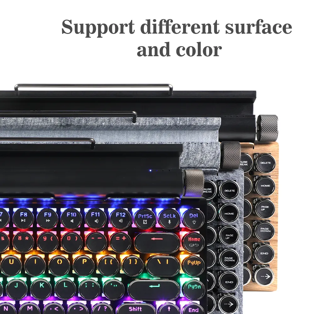 Rainbow Or RGB Dongguan Good Keyboards for Gaming Keyceo 7