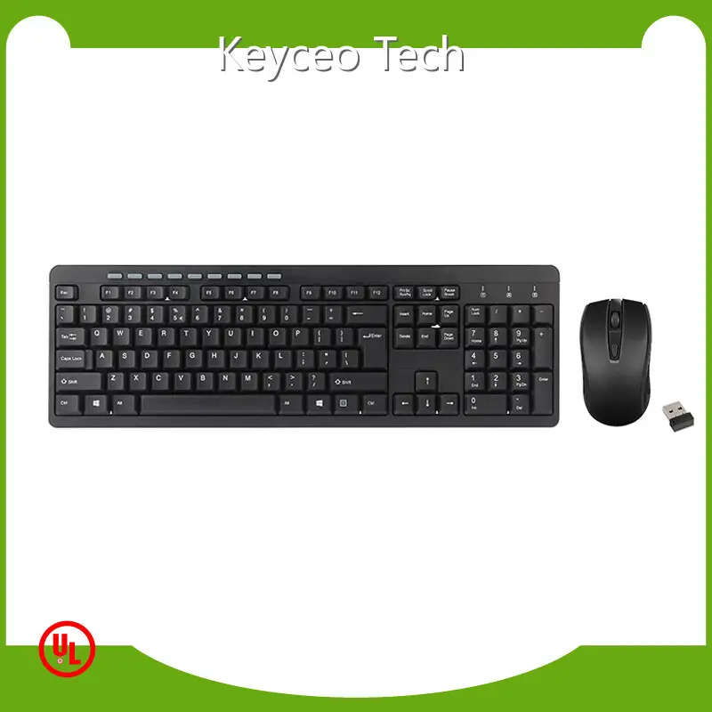440*141*27mm (keyboard) 100*61*37 Mm(mouse) Small Wireless Keyboard and Mouse Combo 1200 Support All the Languange Keyceo Brand 1