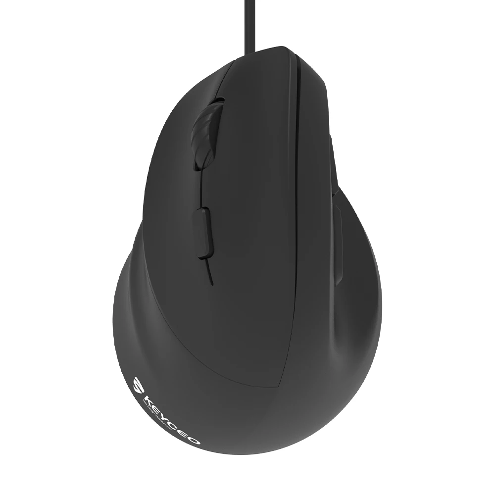 Il mouse da gioco personalizzato OEM cablato a mano con design ergonomico verticale per la mano sinistra KY-ML620 IDM riduce l'affaticamento del polso 1