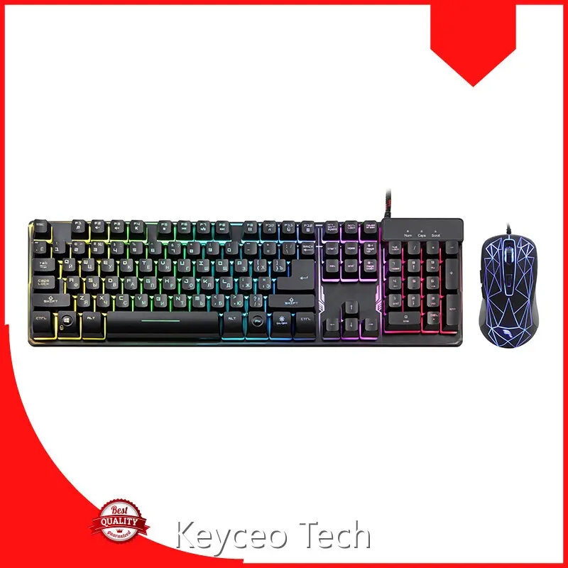 Keyceo Wireless Gaming Keyboard Mouse and Headset Combo-1 1