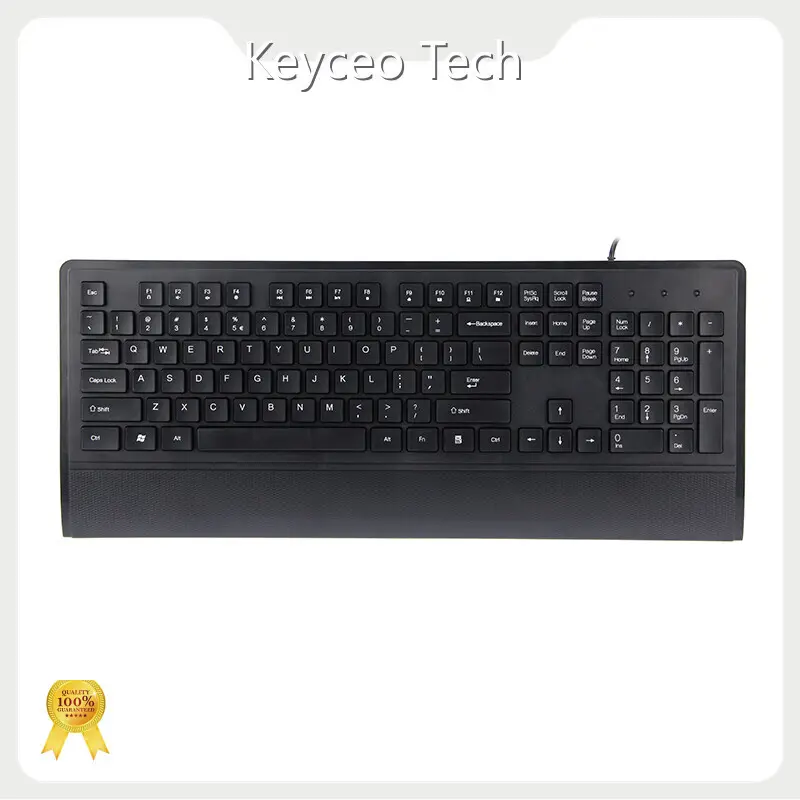Custom White Keyboard Wired Keyceo 1