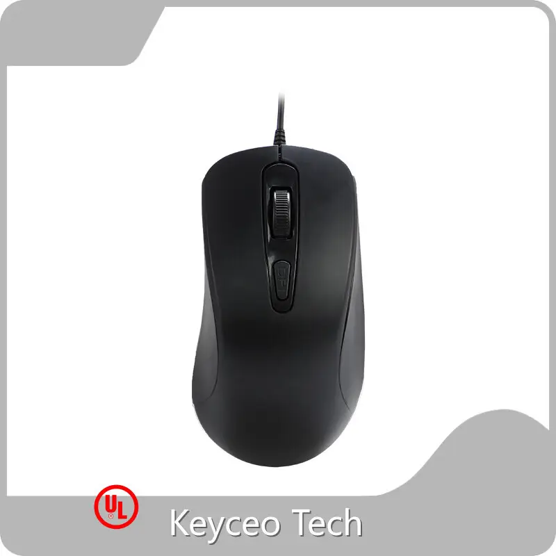 DONGGUAN CHINA Custom USB Wired Mouse Price 114*66*37mm Keyceo 1