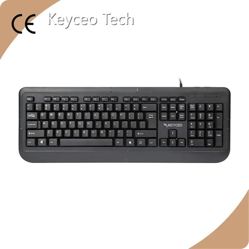 Keyceo 438*139*26mm Wired Multimedia Keyboard 1