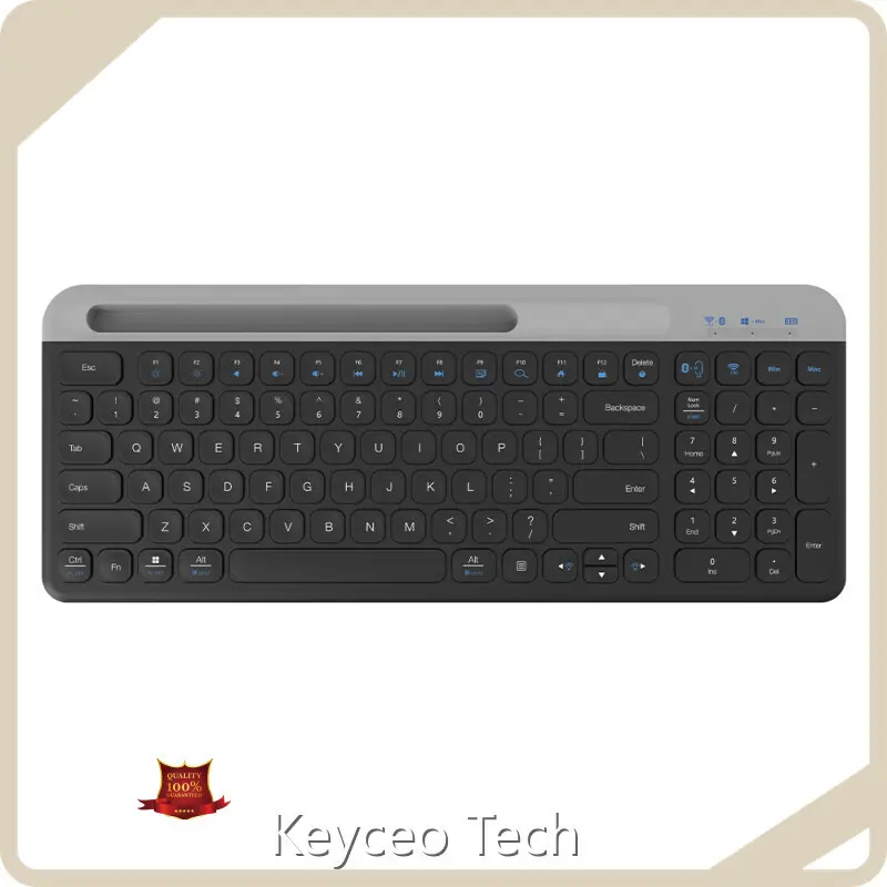 Keyceo USB Or 2.4Ghz + BT Scissor Switch Keyboard 1