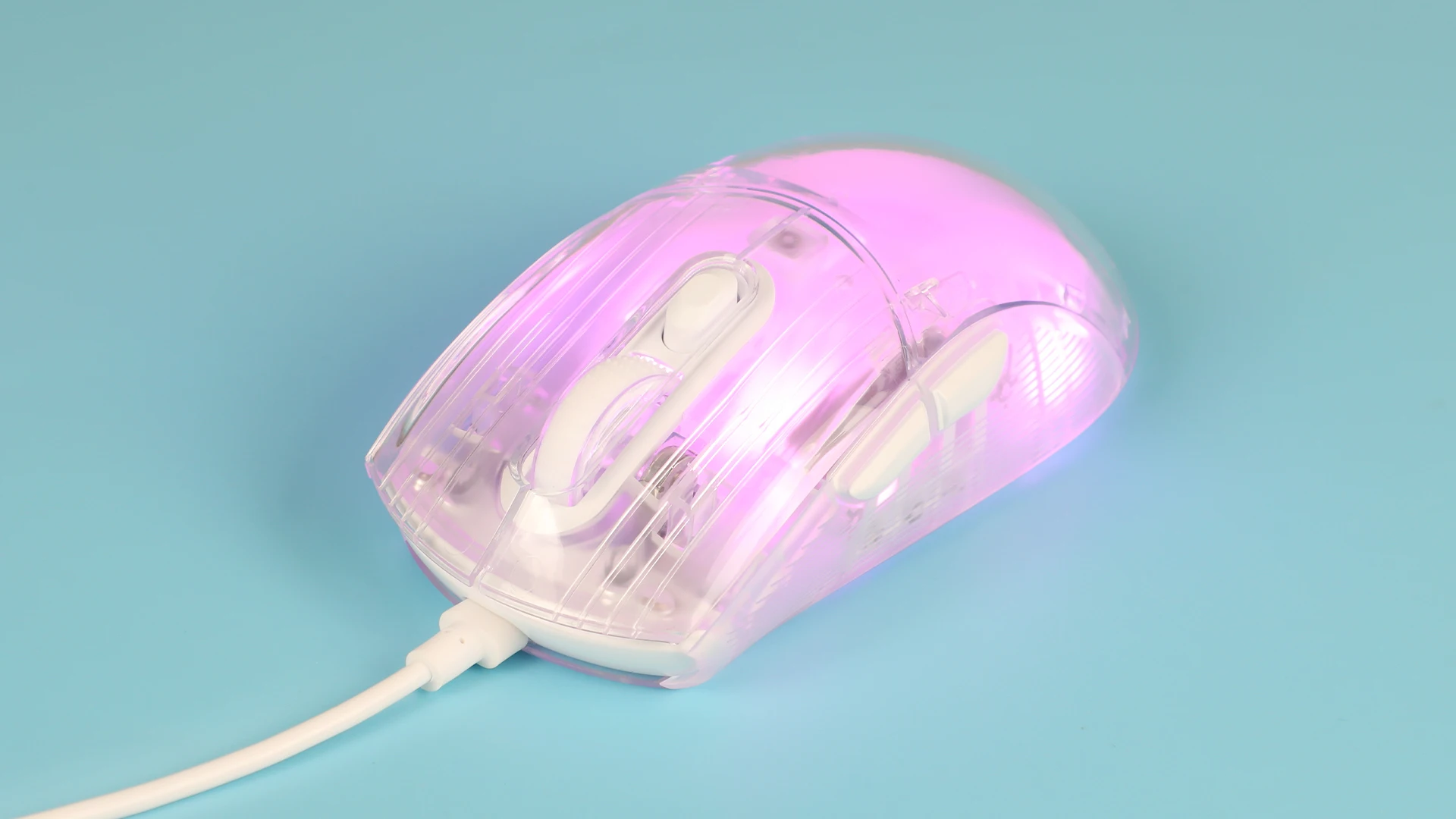 Mouse transparente para jogos KY-M1050 para máxima precisão e experiência em jogos 1