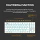 Wireless Mechanical Gaming Keyboard UK KY-MK101 Keyceo Brand Wireless Mechanical Gaming Keyboard 5