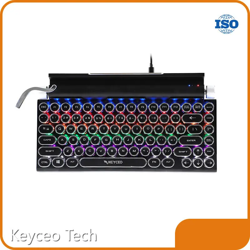 Rainbow Or RGB Dongguan Good Keyboards for Gaming Keyceo 1