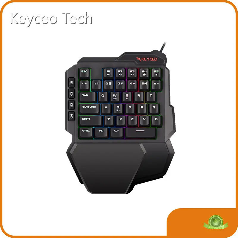 RGB and Rainbow KY-MK35 230*178*35 Mm Mechanical Keyboard USB Keyceo Brand 1