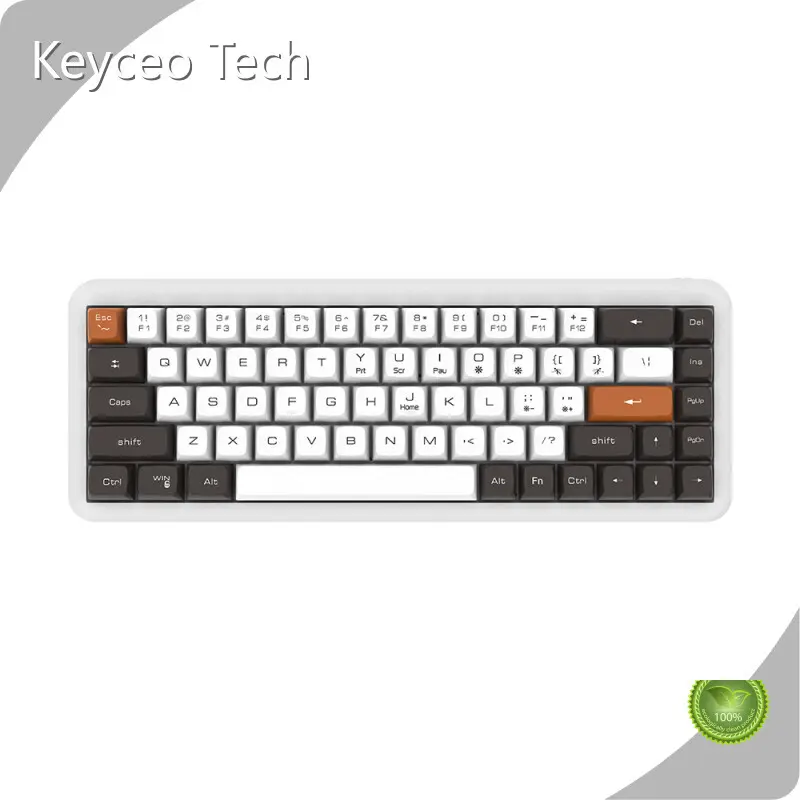 Best Low Profile Membrane Keyboard Europe Mini Keyboard Keyceo Brand 2.4G+BT+USB 1
