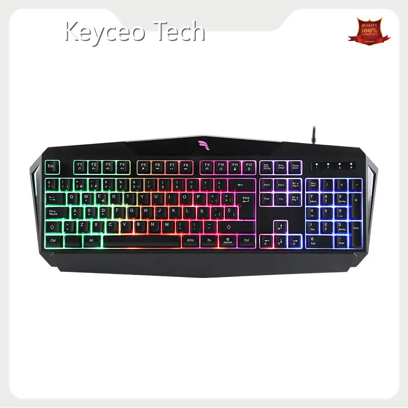 Keyceo Brand Difference Between Mechanical and Membrane Keyboard Gaming 476*197*36mm Factory 1