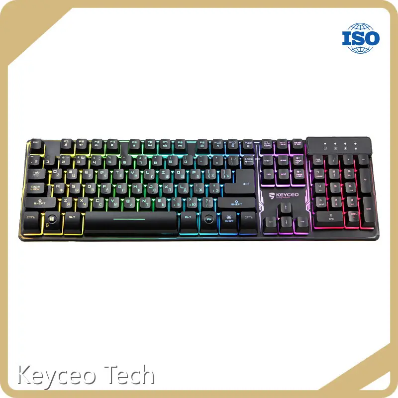 Hot Best Rgb Membrane Keyboard KY-K9300 USB Keyceo Brand 1