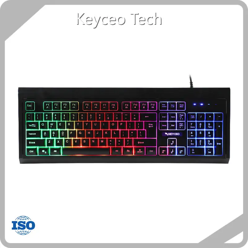 Best Membrane Keyboard for Gaming Support All the Languange Keyceo DONGGUAN CHINA Custom 466*159*36mm 1