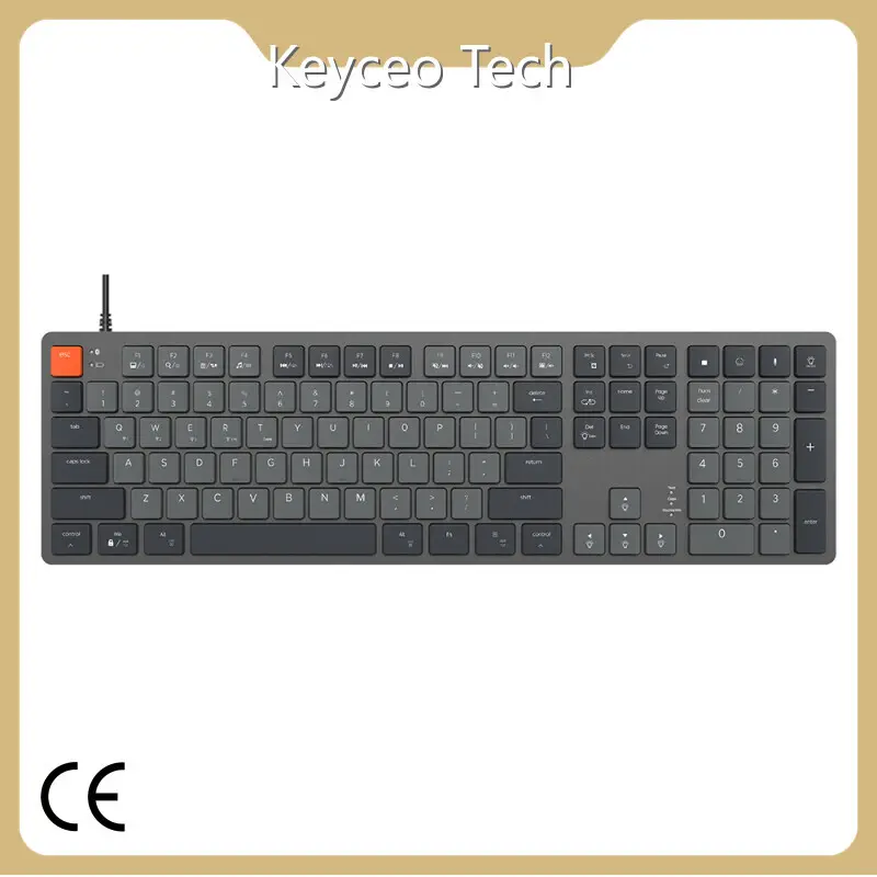 Gaming Keyboard Mechanical Keyceo Brand RGB 1