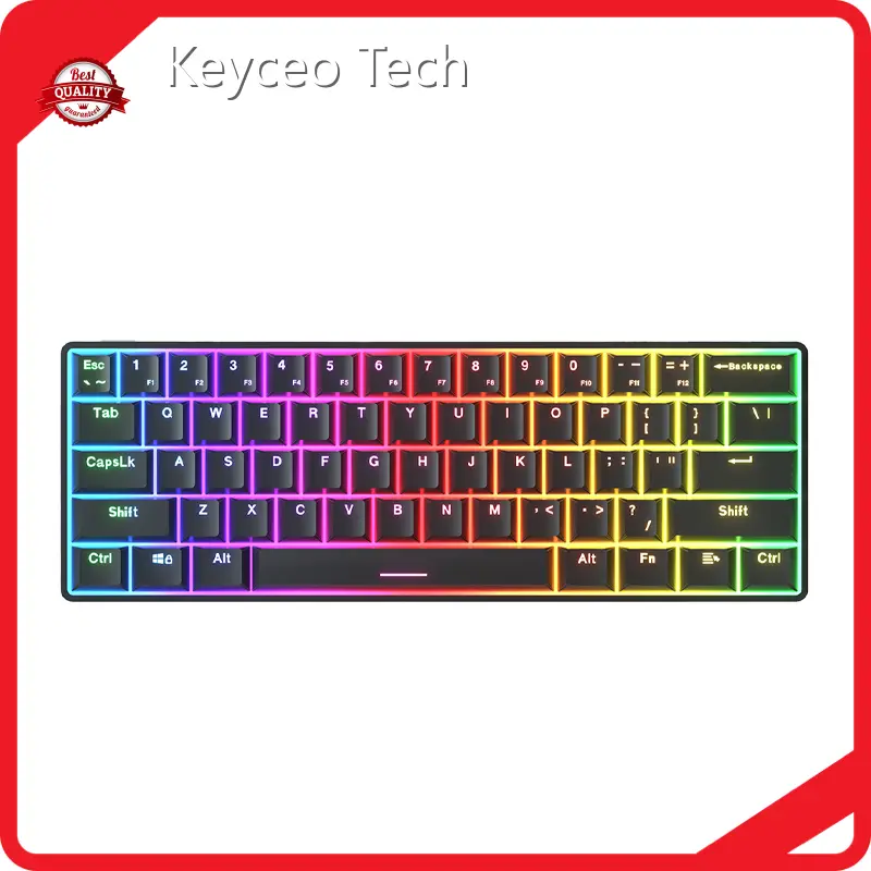 Are Gaming Keyboards Mechanical Rainbow and RGB for - Keyceo 1