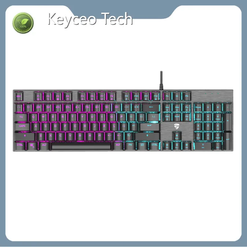Mechanical Gaming Keyboard Pink Keyceo Company 1