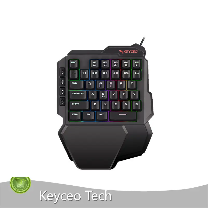 Mechanical Gaming Keyboard with Macro Keys USB RGB and Rainbow Warranty Keyceo 1