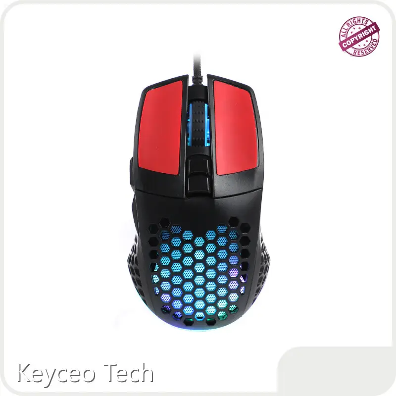 White Wired Gaming Mouse White Wired Gaming Mouse Keyceo Brand 1