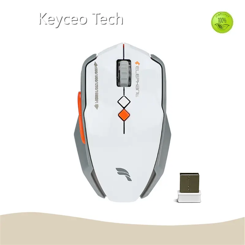 Top Wireless Mouse Gaming Rainbow Keyceo Brand 115*72*43mm 1