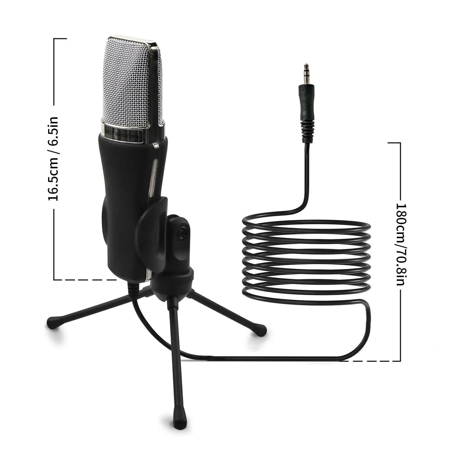 Trendiges kabelgebundenes OEM/ODM-Kondensatormikrofon mit verstellbarem Desktop-Ständer, Gaming-Mikrofon für Videokonferenzmikrofon 1