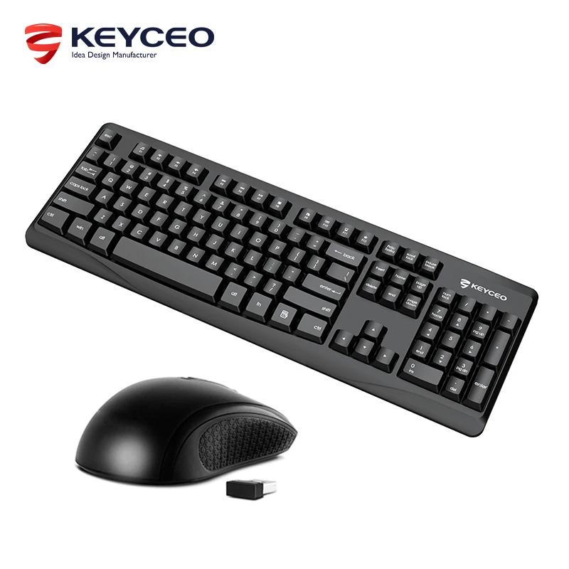 2023 2 In 1 Office Keyboard And Mouse Combo Keyboard Ergonomic Low Power 2.4g Wireless Combo Oem 1