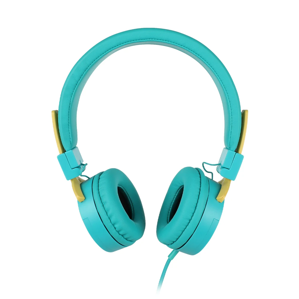 Musik-Headset für Kinder, verstellbares Kopfband, modische Farbe, Headset für Büro und Zuhause, kabelgebunden 1