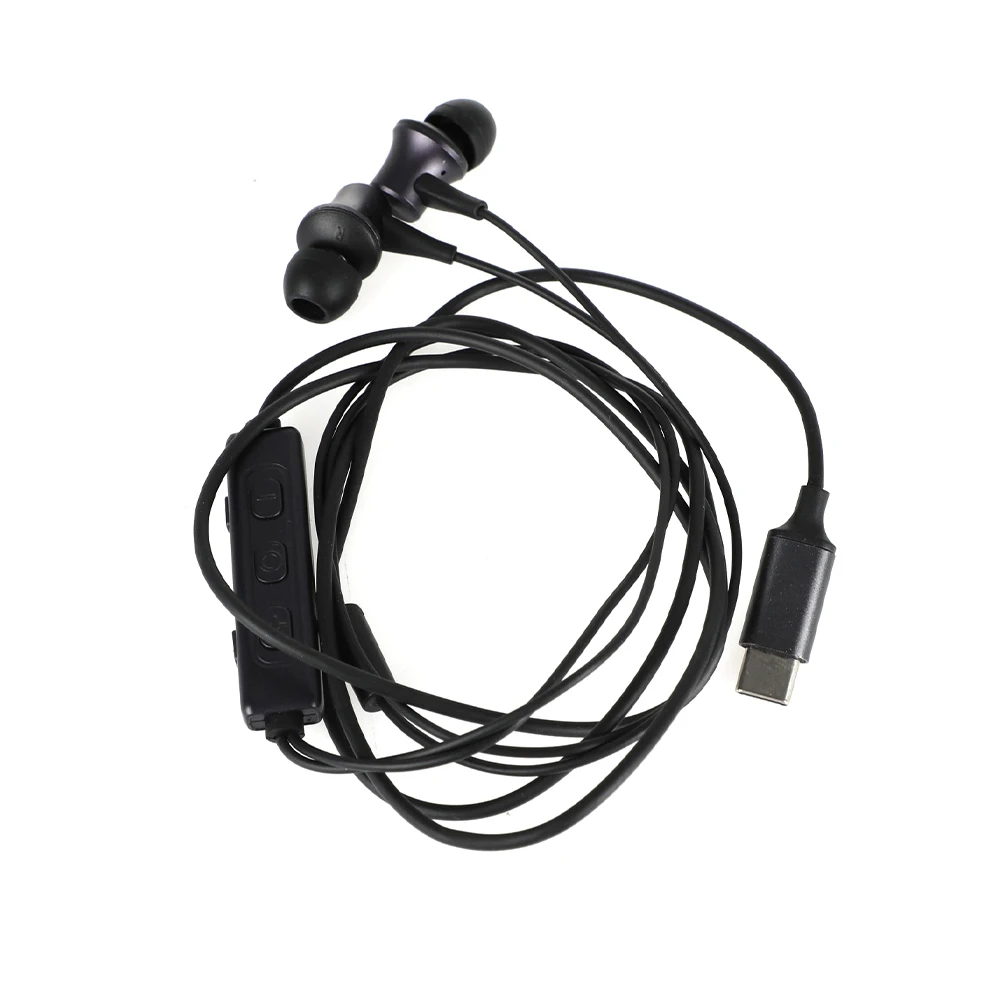 Oem 2023 Earphone Type-c Earphones Stereo Wire Headphone With Microphone In-ear Basic Headphone For Mobile Headphone Handsfree 1