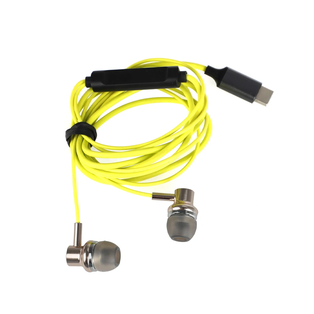 2023 Earplugs Type-c Earphones Wired Earpod In-ear Dual Dynamic Wired Earphones Headset For Iphone Earphones Apple 1