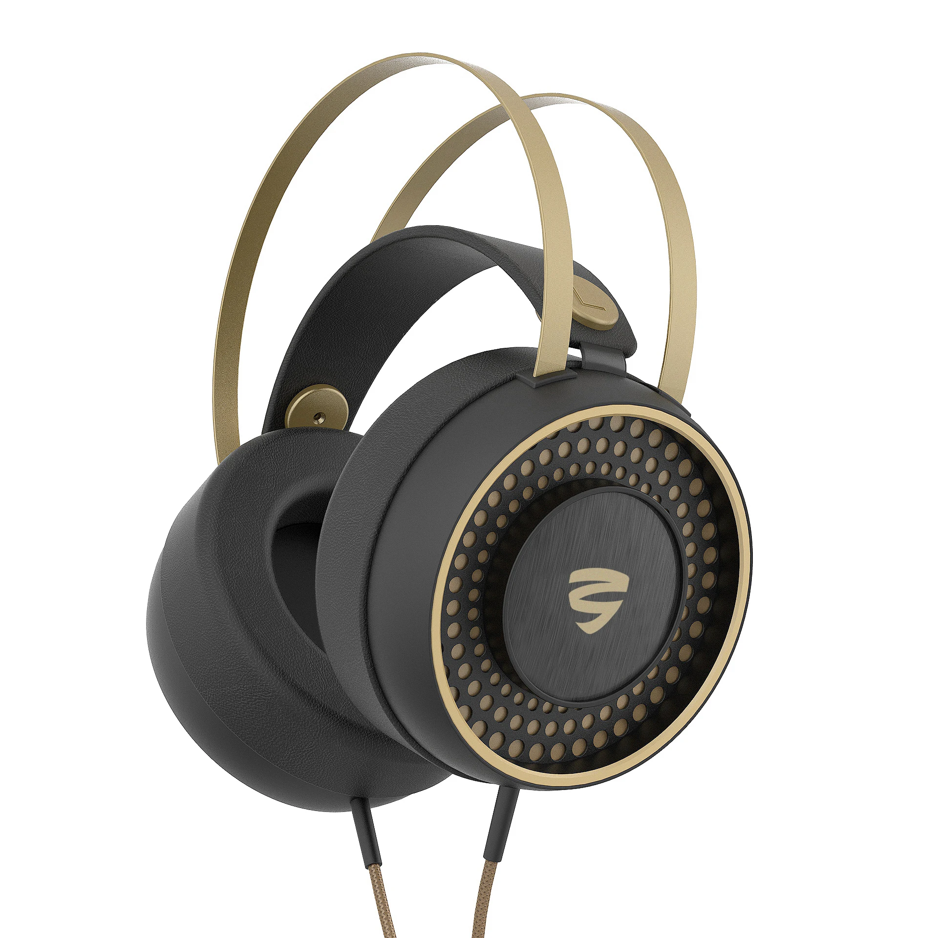 Gaming Headset With Mic,Gaming Headphones For Pc,Laptop Ergonomic Soft Behind-the-ear Noise Canceling Headphones 1