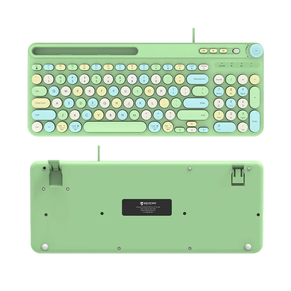 Best Mechanical Keyboard Manufacturers Keyceo Brand USB Type C 430g 7