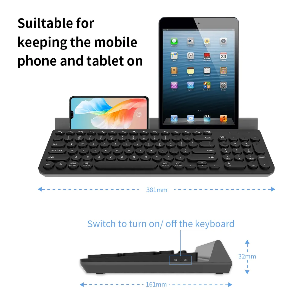 Keyceo Ergonomic Keyboards Wireless Brand Keyceo Built in 300mAh Battery 6