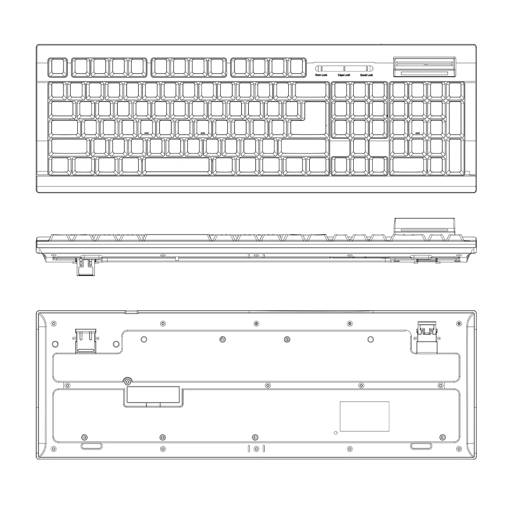OEM Keyboard Keyceo Brand USB Type C USB 6