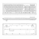 OEM Keyboard Keyceo Brand USB Type C USB 6