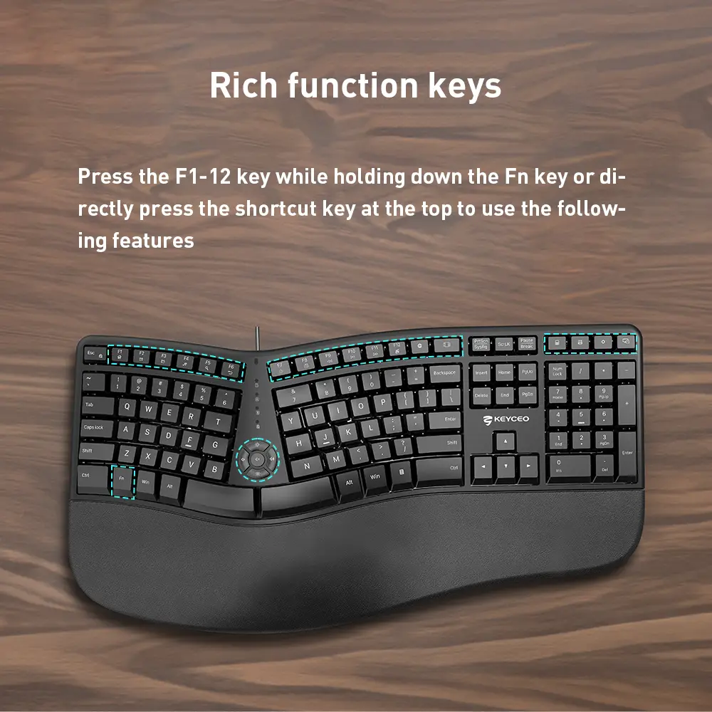 Ergonomic Sphere Keyboard Price List | Keyceo 6