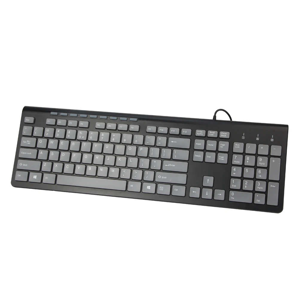 Leise Tastatur, Schokoladen-Tastatur mit Hintergrundbeleuchtung, beliebtes Aussehen, Design, Tastatur-Hersteller 1