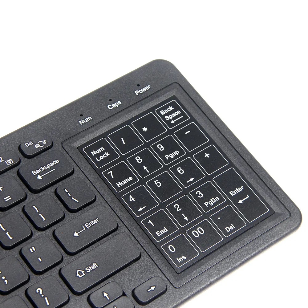 Safetype Ergonomic Keyboard Membrane Keyceo Brand 370*126*25mm 2
